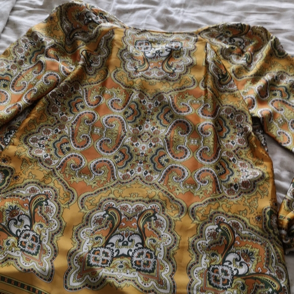 Jones New York bohemian silk-like tunic - Picture 8 of 12